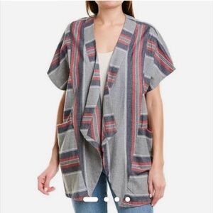BCBGMAXAZRIA Blanket Boho Indie Cardigan XS NWT